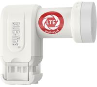 LETNERNY-Ultra Quad Lnb - 4 Participants Blanc - Avec Filtre Lte [ Test Très Bien *] 4-Fois, Numérique Avec Protection Contre Les Intempéries, Full Hd, 4K,Qualité Premium