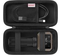 Letnerny-Val Compatible Avec Le Chronographe De Télémétrie Compact Garmin Xero C1 Pro, Sac De Rangement De Voyage Garmin Xero C2 Pro Avec Câble De Charge Supplémentaire, Noir+Noir