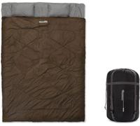 Letnerny-Where Tomorrow Sac De Couchage Double 190 X 150 Cm Avec Sac De Transport Sac De Couchage 2 Personnes Pour Le Voyage, Le Camping, L'outdoor Également Utilisable Comme 2x Sac De Couchage Sim