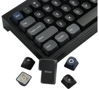 LETNERNY-Ymk Profile Lot De 171 Touches Avec Barre D'Espace 2,75U, 3U, 6,25U Et 7U Pour Commutateurs Cherry Mx, Disposition Iso Ansi Clavier Mécanique