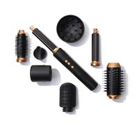 Leto 7-en-1 brosse coiffante & sèche-cheveux - brosse ronde, boucleur/fer à onduler, lisseur, diffuseur & concentrateur - Coanda, ions, 1400W BLDC