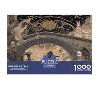 L'Étoile Étoilée Puzzle Amusant Jeu De Puzzle Activités Familiales Stimulantes 1000 Stukjes Porte des Étoiles des Runes d'or Casse-tête Qualité Premium pour Adultes 38x26cm/1000pcs