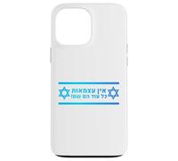 L'étoile juive de David Israël soutient la Paix l'unité Shalom Coque pour iPhone 13 Pro Max