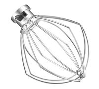 LETOMS Fouet métallique pour mixeur KitchenAid de 4,5 et 5 litres, fouet pour mixeurs KitchenAid, mélangeur à crème d'œufs