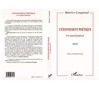 L'étonnement Poétique Un regard foudroyé - Essai - Maurice Couquiaud - L'harmattan - broché - Livre