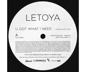 Letoya - U Got What I Need