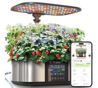 LetPot LPH-Max Kit de système de culture hydroponique 21 capsules APP et WiFi automatique contrôlé pour jardin intérieur intelligent avec lampe de croissance LED 36 W