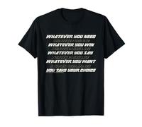 Letra de Whatever You Want Status Quo T-Shirt