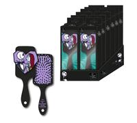 CERDÁ LIFE'S LITTLE MOMENTS - Brosse à Cheveux "L'Étrange Noël de Monsieur Jack" - Noir - Brosse démêlante - Jack and Sally Print Design - Original Product