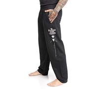 L'Étrange Noël De Monsieur Jack Jack Homme Bas de survêtement Noir 80% Coton, 20% Polyester