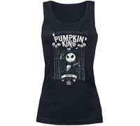 L'Étrange Noël De Monsieur Jack Jack - Pumpkin King Femme Top Noir XXL