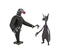L'étrange Noël De Monsieur Jack - Pack 2 Figurines Creature Under The Stairs & Cyclops 18 Cm