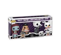 L'Étrange Noël De Monsieur Jack - Sally - Maire- Jack Skellington - Zero (Lot de 4) - Funko Pop! - Funko Shop Europe Standard