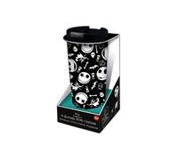 L'etrange Noël de Mr. Jack - Gobelet de voyage isotherme en métal Jack's Face G