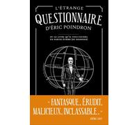 L'étrange questionnaire d'Eric Poindron - Eric Poindron - Castor Astral - broché - Guide