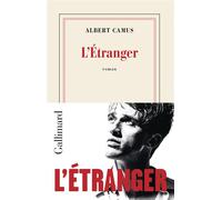 L'Étranger - Albert Camus - Gallimard - broché - Roman