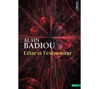 L'Être et l'Événement - Alain Badiou - Points - Poche - Essai
