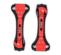 LETREEN Lot de 2 Pièces Marteaux de Secours pour Voiture, 2 en 1 Brise-Vitre avec Outil de Coupe Ceinture, Marteaux de Secours, Marteau de sûreté de Voiture, Auto Accessories Matériel d'urgence