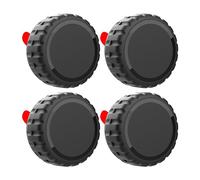 LETREEN Lot de 4 Supports étanches IPX8 pour Airtag, avec adhésif 3M, Résistant Aux Chocs et Aux Rayures, Support Autocollant Airtags pour vélo, Portefeuille, Télévision, Télécommande, Drone, Bagage