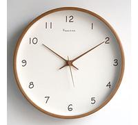 LETREM 10in, Horloge, horloges en Bois pour Le Salon, horloges murales pour Le Salon Moderne, Horloge Murale silencieuse, pour Le Salon, la Chambre à Coucher, la Cuisine