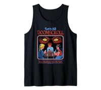 Let's All Doomscroll Sarcastic Retro Adult Humor Débardeur