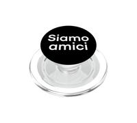 « Let's be Friends » Mot Italien Amusant PopSockets PopGrip pour MagSafe
