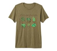 Let's Be Fronds Meme Funny Frond Plant Friends T-Shirt Haut de Gamme