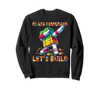 Let's Build Funny Blocks Bricks Toy Lovers Master Builder Sweatshirt