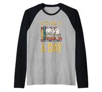 Let's Call It A Day Employé de bureau de bureau fatigué Manche Raglan