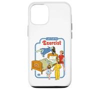 Let's Call The Exorcist Retro Vintage Funny Adult Humor Coque pour iPhone 12/12 Pro