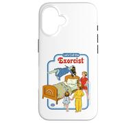 Let's Call The Exorcist Retro Vintage Funny Adult Humor Coque pour iPhone 16