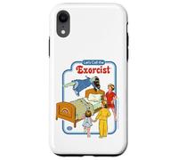 Let's Call The Exorcist Retro Vintage Funny Adult Humor Coque pour iPhone XR