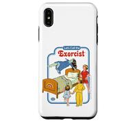 Let's Call The Exorcist Retro Vintage Funny Adult Humor Coque pour iPhone XS Max