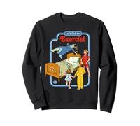 Let's Call The Exorcist Retro Vintage Funny Adult Humor Sweatshirt