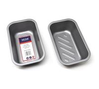 Lets Cook Cookware - Lot de 2 petites boîtes antiadhésives pour friteuses à air double zone, fabrication britannique