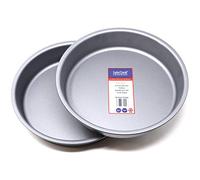 Lets Cook Cookware Victoria Lot de 2 moules à sandwich avec base fixe 23 cm