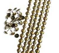 Let's decorate 5 mètres décoration d'intérieur clou Strip Brass, décoration clou Strip canapé ceinture décorative, intérieur chaise de jardin clous, assortis pinces lâches (laiton 11 mm)