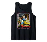 Let's Dig for Treasure Pirate Retro Funny Adult Humor Débardeur