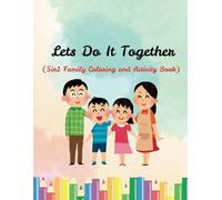 Lets Do It Together (5in1 Family Coloring and Activity Book)