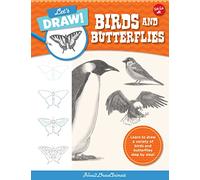 Let's Draw Birds and Butterflies