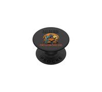 Lets Eat Kids Dinosaur Zombie Trick Treat Dinosaur English PopSockets PopGrip Adhésif