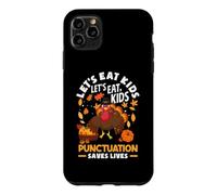 Let's Eat Kids, Professeur de Grammaire de Noël drôle pour Thanksgiving Coque pour iPhone 11 Pro Max
