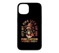 Let's Eat Kids, Professeur de Grammaire de Noël drôle pour Thanksgiving Coque pour iPhone 13