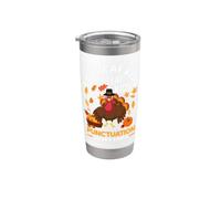 Let's Eat Kids, professeur de grammaire de Noël drôle pour Thanksgiving Gobelet isotherme en acier inoxydable double paroi