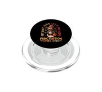 Let's Eat Kids, Professeur de Grammaire de Noël drôle pour Thanksgiving PopSockets PopGrip pour MagSafe