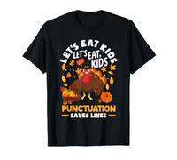 Let's Eat Kids, Professeur de Grammaire de Noël drôle pour Thanksgiving T-Shirt