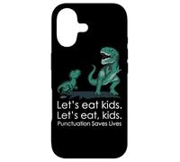 Lets Eat, Kids Punctuation Saves Lives Funny Grammar Teacher Coque pour iPhone 17