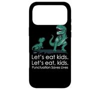 Lets Eat, Kids Punctuation Saves Lives Funny Grammar Teacher Coque pour iPhone 17 Pro Max