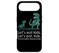 Lets Eat, Kids Punctuation Saves Lives Funny Grammar Teacher Coque pour iPhone Air