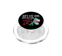 Lets Eat Kids Punctuation Saves Lives Grammar Teacher Gift PopSockets PopGrip pour MagSafe